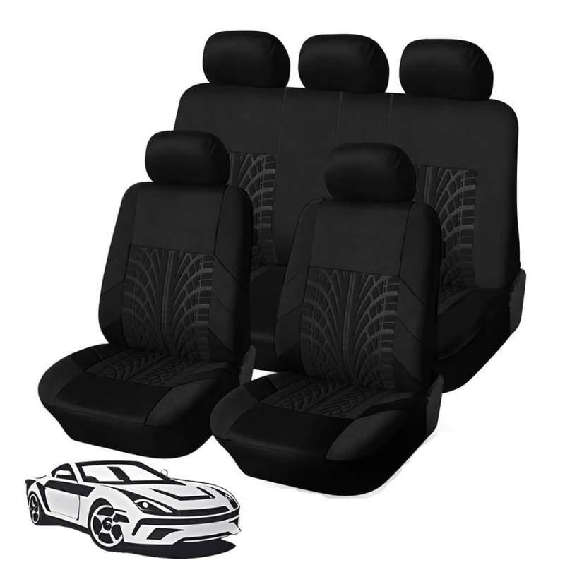 YMNBFCX Auto Sitzbezüge,für MG ZS Hybrid+ Luxury (2024) Sitzbezug Auto Vordersitze,Schonbezug Autositz, Atmungsaktiv Verschleißfest Bequem,B-5Seat von YMNBFCX
