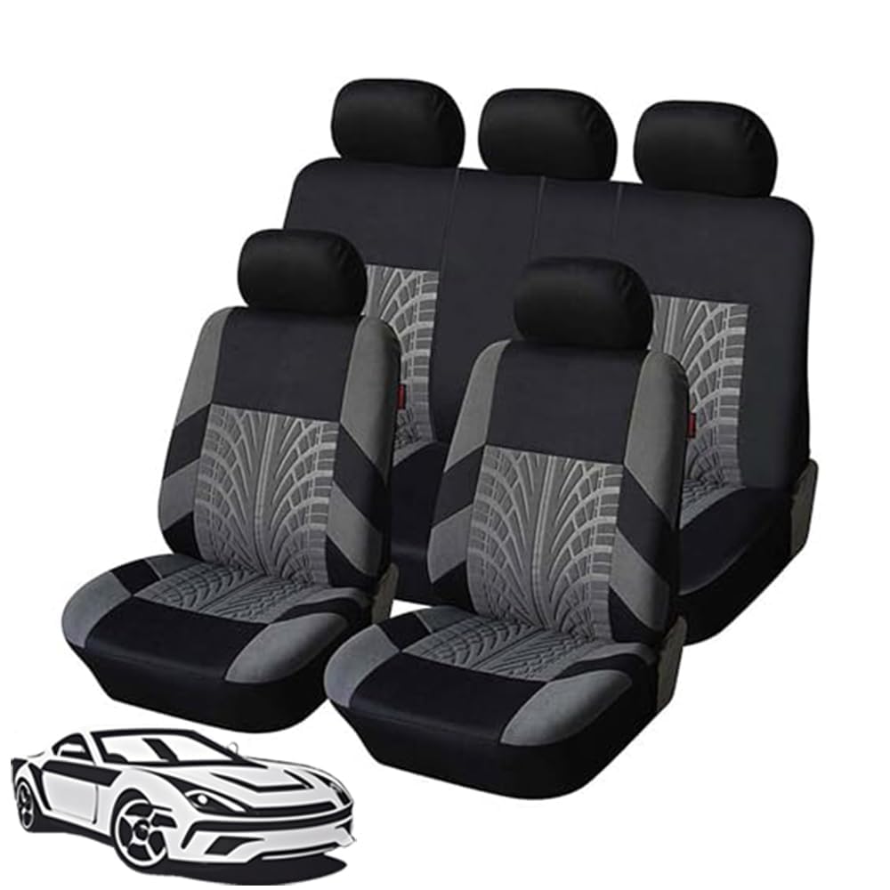 YMNBFCX Auto Sitzbezüge,für MG ZS Hybrid+ Luxury (2024) Sitzbezug Auto Vordersitze,Schonbezug Autositz, Atmungsaktiv Verschleißfest Bequem,C-5Seat von YMNBFCX