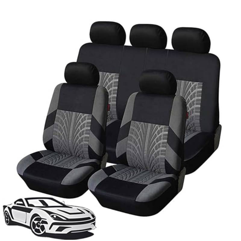 YMNBFCX Auto Sitzbezüge,für MG ZS Hybrid+ Luxury (2024) Sitzbezug Auto Vordersitze,Schonbezug Autositz, Atmungsaktiv Verschleißfest Bequem,C-5Seat von YMNBFCX