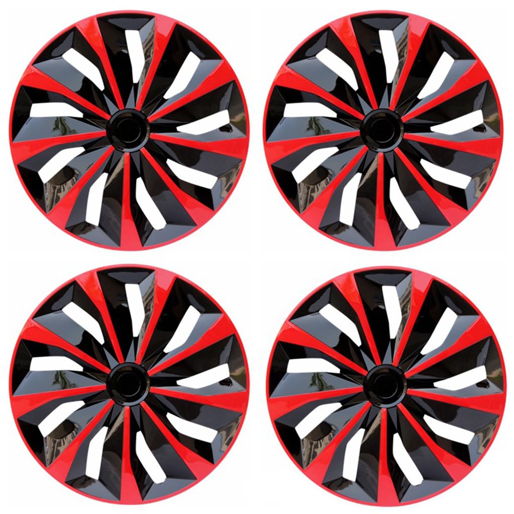 Auto Radkappen Radzierblenden für MG MG3 SW 2015-2017,4er Set Felgenschutz Schlagfest Langlebige Außendekoration Zubehör,1-Red 16 Inches Auto Radkappen Radzierblenden für MG MG3 SW 2015-2017,4er Set Felgenschutz Schlagfest Langlebige Außendekoration Zubehör,1-Red 16 Inches von YMQXWZDR