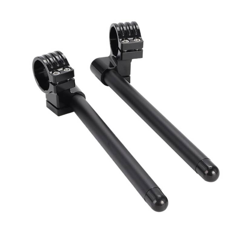 Motorrad Lenker Riser 2 STÜCKE Motorrad Erhöhter Lenker 41mm Einstellbarer Lenker Clip-Ons 7/8 "22mm Lenker Riser Clamp von YMYYQW
