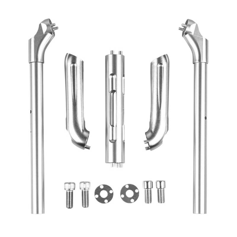 Motorrad Lenker Riser CNC Aluminium Einstellbare Lenker Drag Griff Bar Riser FÜR XDIAVEL FÜR XDIAVEL S 2016-2021 Zubehör von YMYYQW