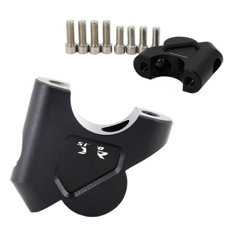 Motorrad Lenker Riser FÜR R1200GS LC FÜR Adventure FÜR R1250GS FÜR S1000XR FÜR ADV Lenker Riser 32MM Drag Griff Bar Clamp Verlängern Adapter von YMYYQW