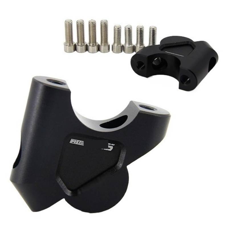 Motorrad Lenker Riser FÜR R1200GS LC FÜR R1200GS FÜR Adventure FÜR ADV FÜR R1250GS FÜR S1000XR Lenker Riser 32MM Drag Griff Bar Clamp Verlängern Adapter von YMYYQW