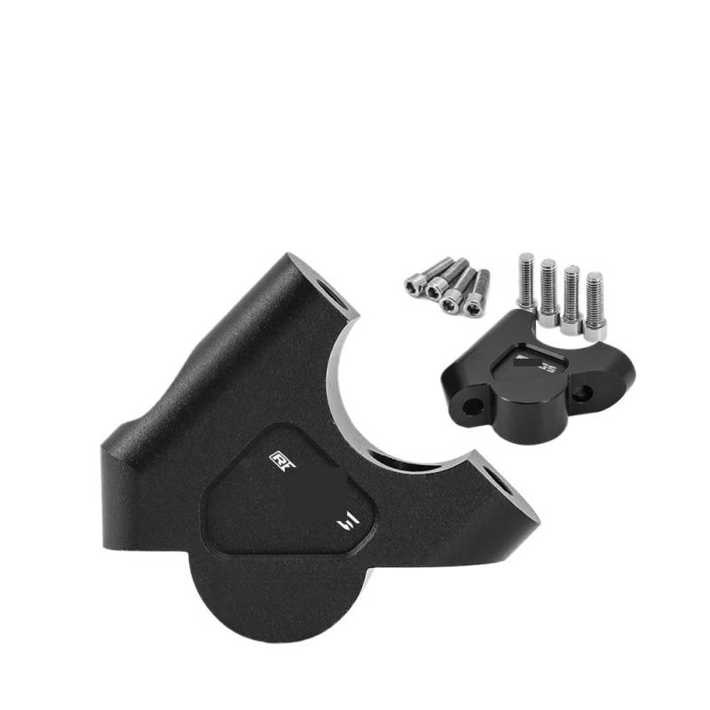 Motorrad Lenker Riser FÜR R1250GS FÜR R1250GS FÜR Adventure FÜR R1200GS LC 2013- FÜR R1200GS LC FÜR ADV 2014 Lenker-Riser-Klemmabdeckung Motorradzubehör von YMYYQW