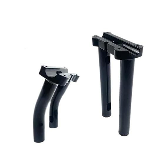 Motorrad Lenker Riser Motorrad Lenker High Clip Riser Kit 1 Zoll Griff Hebel Universal FÜR Softtail FÜR Street Bob FÜR Low Rider von YMYYQW