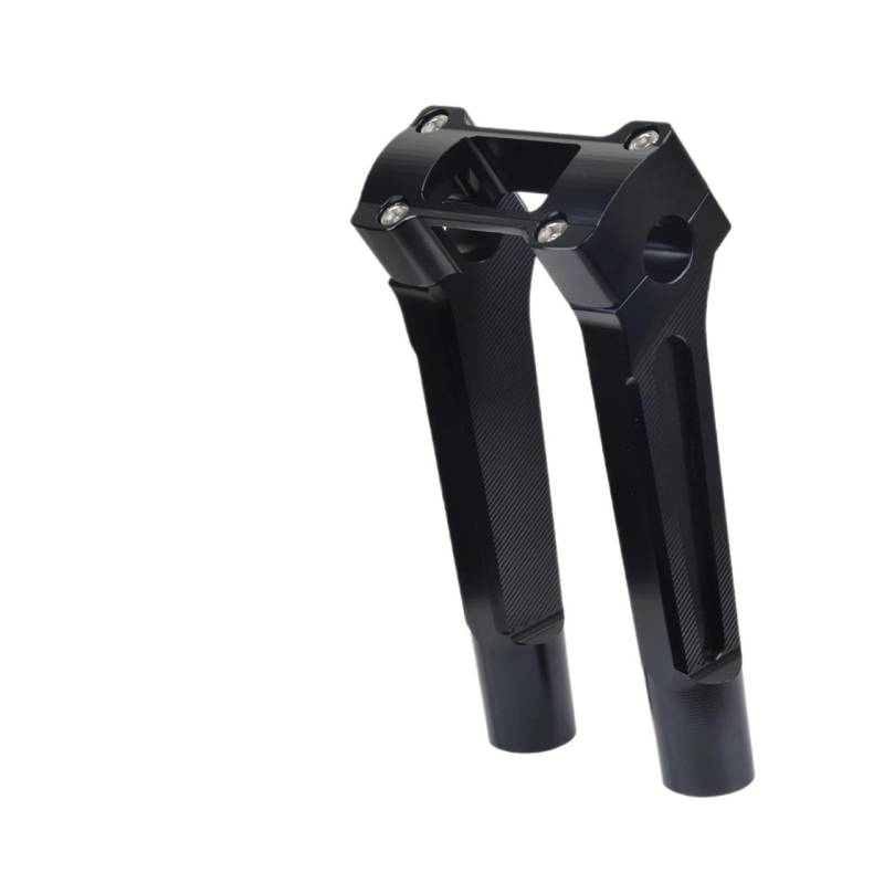 Motorrad Lenker Riser Motorrad Schwarz 10'' Lenker Riser Clamp Riser Motorrad Lenker Riser FÜR Softail FÜR Street Bob 2018-2021 von YMYYQW