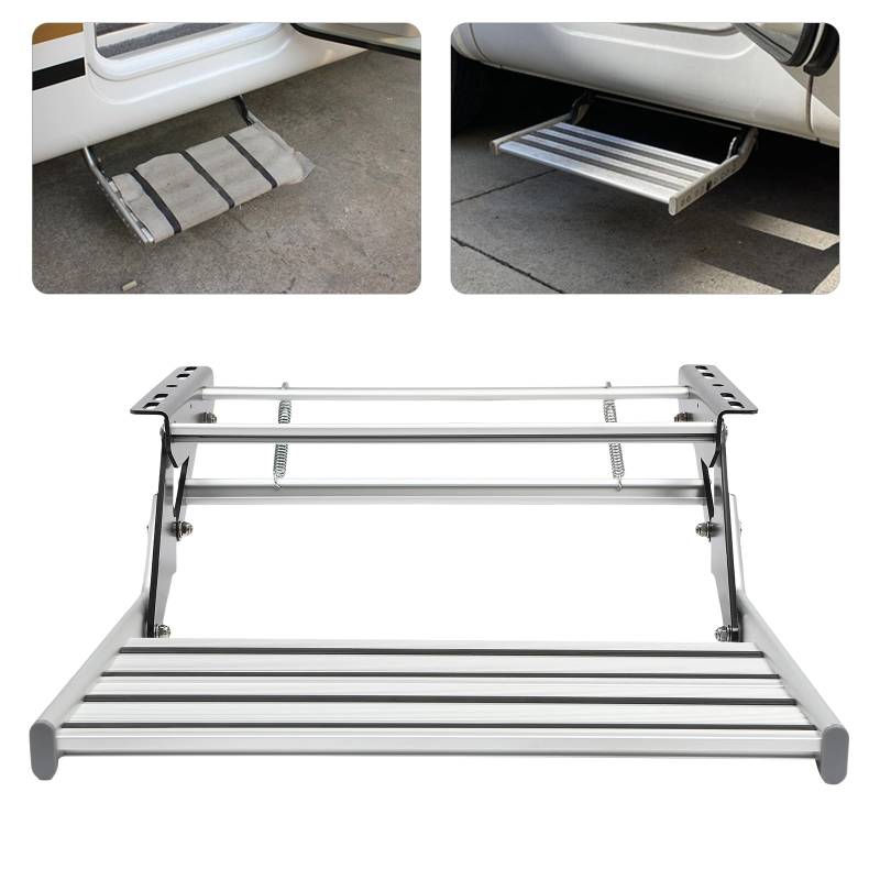 YNAADYH Single Step Trittstufe，Single Step V10 Manual 550 Trittstufe Tritt Einstieg Wohnmobil Wohnwagen, Trittstufe Wohnmobil Einstieg von YNAADYH
