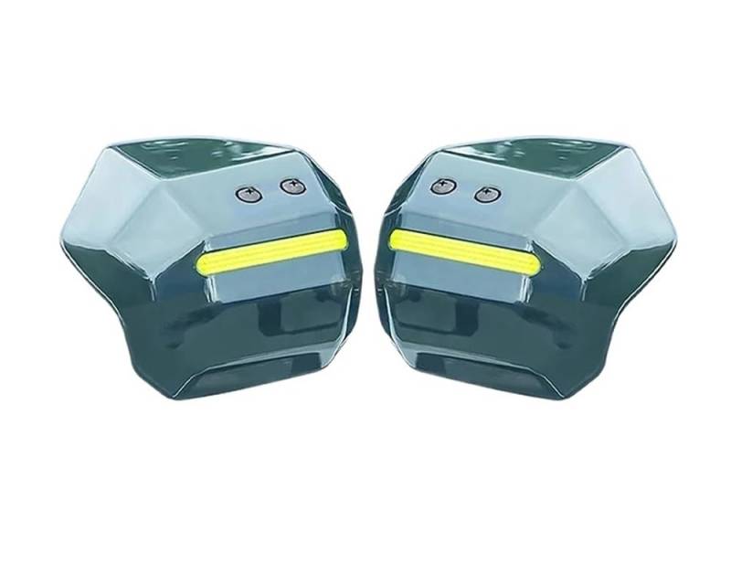 Lenker Handschutz 2Pcs Motorrad Handprotektoren Abdeckung Hand Guards Schild Universal Motorrad Zubehör Mit Reflektierende Streifen Griff Protektoren von YNGHWU