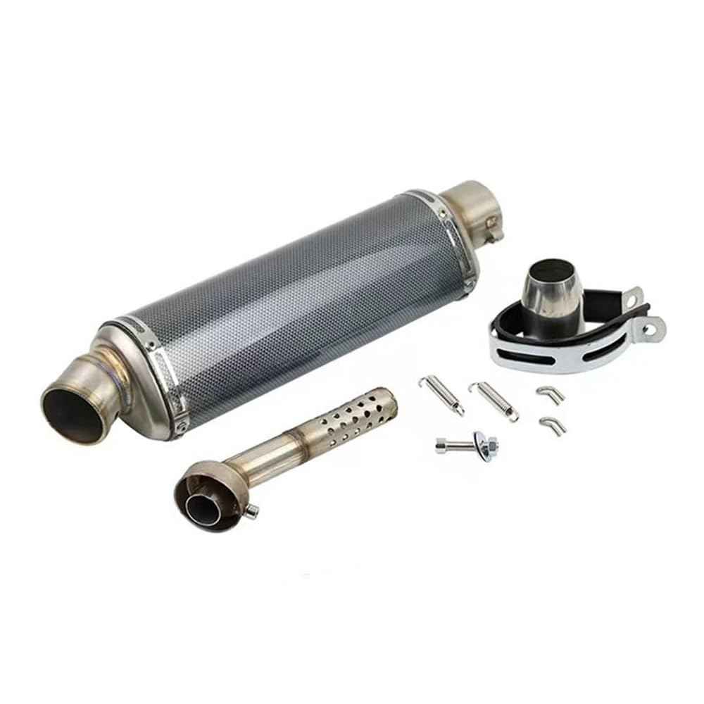 Motorrad Auspuff Schalldämpfer 38-51MM Universal Motorrad Auspuff Schalldämpfer Rohr Escape Motorrad Auspuff Schalldämpfer Rohr Auspuff Mittelteil Verbindungsrohr Motorrad Auspuff Schalldämpfer 38-51MM Universal Motorrad Auspuff Schalldämpfer Rohr Escape Motorrad Auspuff Schalldämpfer Rohr Auspuff Mittelteil Verbindungsrohr von YNGHWU