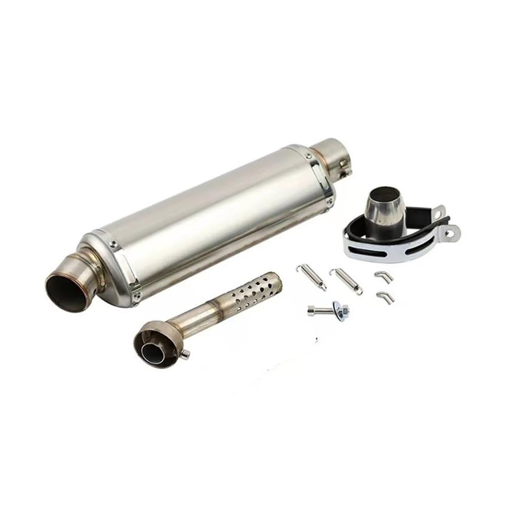 Motorrad Auspuff Schalldämpfer 38-51MM Universal Motorrad Auspuff Schalldämpfer Rohr Escape Motorrad Auspuff Schalldämpfer Rohr Auspuff Mittelteil Verbindungsrohr Motorrad Auspuff Schalldämpfer 38-51MM Universal Motorrad Auspuff Schalldämpfer Rohr Escape Motorrad Auspuff Schalldämpfer Rohr Auspuff Mittelteil Verbindungsrohr von YNGHWU