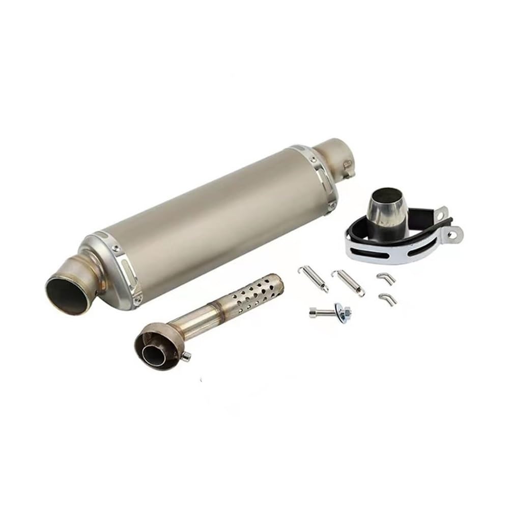 Motorrad Auspuff Schalldämpfer 38-51MM Universal Motorrad Auspuff Schalldämpfer Rohr Escape Motorrad Auspuff Schalldämpfer Rohr Auspuff Mittelteil Verbindungsrohr Motorrad Auspuff Schalldämpfer 38-51MM Universal Motorrad Auspuff Schalldämpfer Rohr Escape Motorrad Auspuff Schalldämpfer Rohr Auspuff Mittelteil Verbindungsrohr von YNGHWU