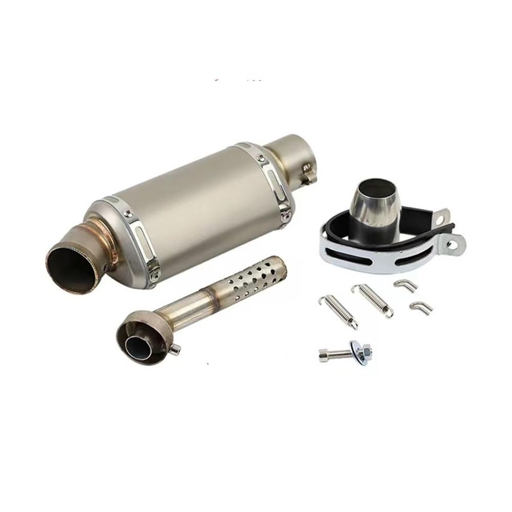 Motorrad Auspuff Schalldämpfer 38-51MM Universal Motorrad Auspuff Schalldämpfer Rohr Escape Motorrad Auspuff Schalldämpfer Rohr Auspuff Mittelteil Verbindungsrohr Motorrad Auspuff Schalldämpfer 38-51MM Universal Motorrad Auspuff Schalldämpfer Rohr Escape Motorrad Auspuff Schalldämpfer Rohr Auspuff Mittelteil Verbindungsrohr von YNGHWU