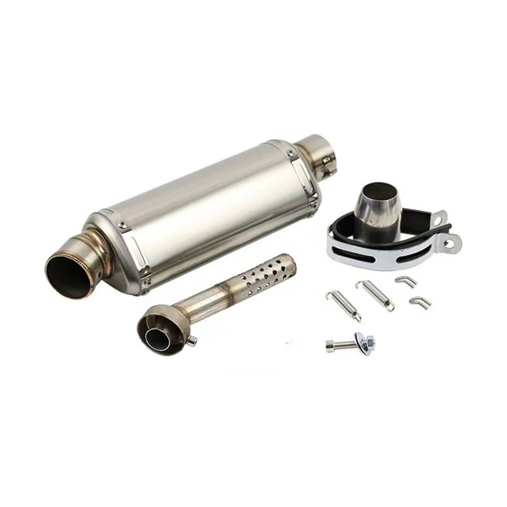 Motorrad Auspuff Schalldämpfer 38-51MM Universal Motorrad Auspuff Schalldämpfer Rohr Escape Motorrad Auspuff Schalldämpfer Rohr Auspuff Mittelteil Verbindungsrohr Motorrad Auspuff Schalldämpfer 38-51MM Universal Motorrad Auspuff Schalldämpfer Rohr Escape Motorrad Auspuff Schalldämpfer Rohr Auspuff Mittelteil Verbindungsrohr von YNGHWU