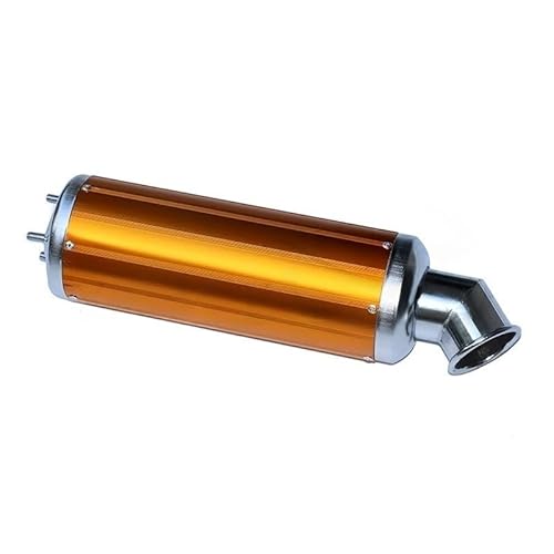 Motorrad Auspuff Schalldämpfer 50-250CC Universal Motorrad Auspuff Schalldämpfer Stille Schalldämpfer Auspuffrohr Schalldämpfer Auspuffrohr Schalldämpfer Auspuffrohr Düse von YNGHWU