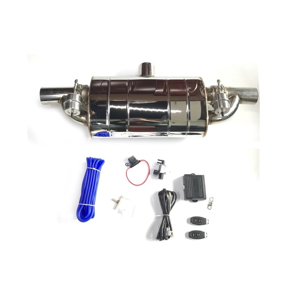 Motorrad Auspuff Schalldämpfer 51/63/76MM Auspuffrohr Variable Ventil Schalldämpfer Fernbedienung Pumpe Universal Motorrad Auspuffrohr Schalldämpfer Motorrad Auspuff Schalldämpfer 51/63/76MM Auspuffrohr Variable Ventil Schalldämpfer Fernbedienung Pumpe Universal Motorrad Auspuffrohr Schalldämpfer von YNGHWU