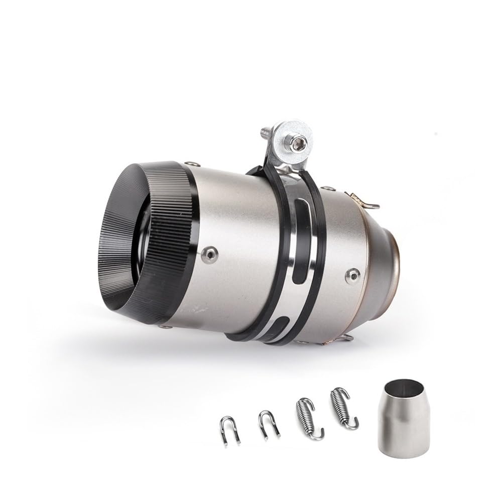 Motorrad Auspuff Schalldämpfer 51mm 60mm Universal Motorrad Auspuff Einlass Schalldämpfer Rohr Auspuffrohr Endrohr Gerade Rohr Auspuffrohr Auspuff Schalldämpfer Motorrad Auspuff Schalldämpfer 51mm 60mm Universal Motorrad Auspuff Einlass Schalldämpfer Rohr Auspuffrohr Endrohr Gerade Rohr Auspuffrohr Auspuff Schalldämpfer von YNGHWU
