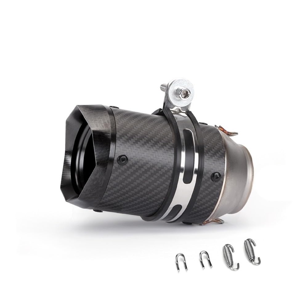Motorrad Auspuff Schalldämpfer 51mm 60mm Universal Motorrad Auspuff Einlass Schalldämpfer Rohr Auspuffrohr Endrohr Gerade Rohr Auspuffrohr Auspuff Schalldämpfer Motorrad Auspuff Schalldämpfer 51mm 60mm Universal Motorrad Auspuff Einlass Schalldämpfer Rohr Auspuffrohr Endrohr Gerade Rohr Auspuffrohr Auspuff Schalldämpfer von YNGHWU