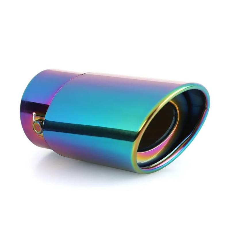 Motorrad Auspuff Schalldämpfer 76/63/58 Mm Universal-Auspuffspitze, Auslass-Auspuffrohrdüse Für Schalldämpferspitze, Endstück-Verbindungsrohr von YNGHWU
