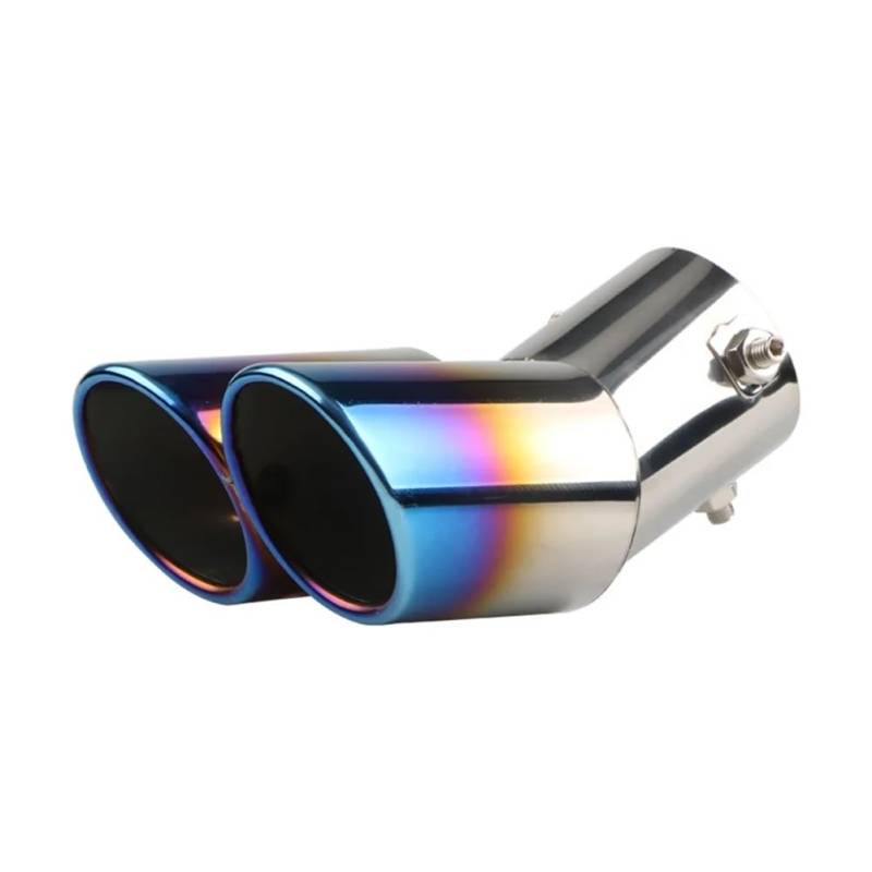 Motorrad Auspuff Schalldämpfer 76/63/58 Mm Universal-Auspuffspitze, Auslass-Auspuffrohrdüse Für Schalldämpferspitze, Endstück-Verbindungsrohr von YNGHWU