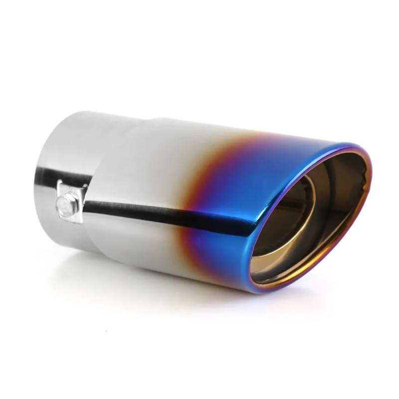 Motorrad Auspuff Schalldämpfer 76/63/58 Mm Universal-Auspuffspitze, Auslass-Auspuffrohrdüse Für Schalldämpferspitze, Endstück-Verbindungsrohr von YNGHWU