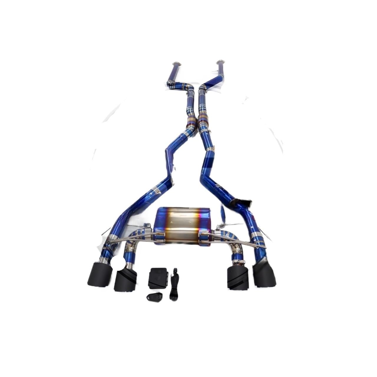 Motorrad Auspuff Schalldämpfer Auspuff Catback Für M2 G87 Einrohr-Mittelheckteil Mit Schutzplatte Schalldämpfer Mit Ventil Motorrad-Auspuffschalldämpfer Motorrad Auspuff Schalldämpfer Auspuff Catback Für M2 G87 Einrohr-Mittelheckteil Mit Schutzplatte Schalldämpfer Mit Ventil Motorrad-Auspuffschalldämpfer von YNGHWU