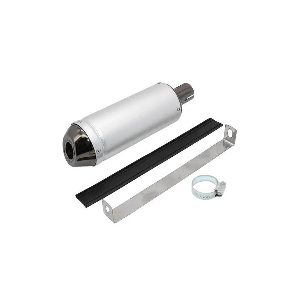 Motorrad Auspuff Schalldämpfer Auspuffrohr Für Motorrad-Schalldämpfersysteme Schalldämpfer Universal Für 125ccm 150ccm Motorrad 28mm Motorrad-Auspuffschalldämpfer Motorrad Auspuff Schalldämpfer Auspuffrohr Für Motorrad-Schalldämpfersysteme Schalldämpfer Universal Für 125ccm 150ccm Motorrad 28mm Motorrad-Auspuffschalldämpfer von YNGHWU