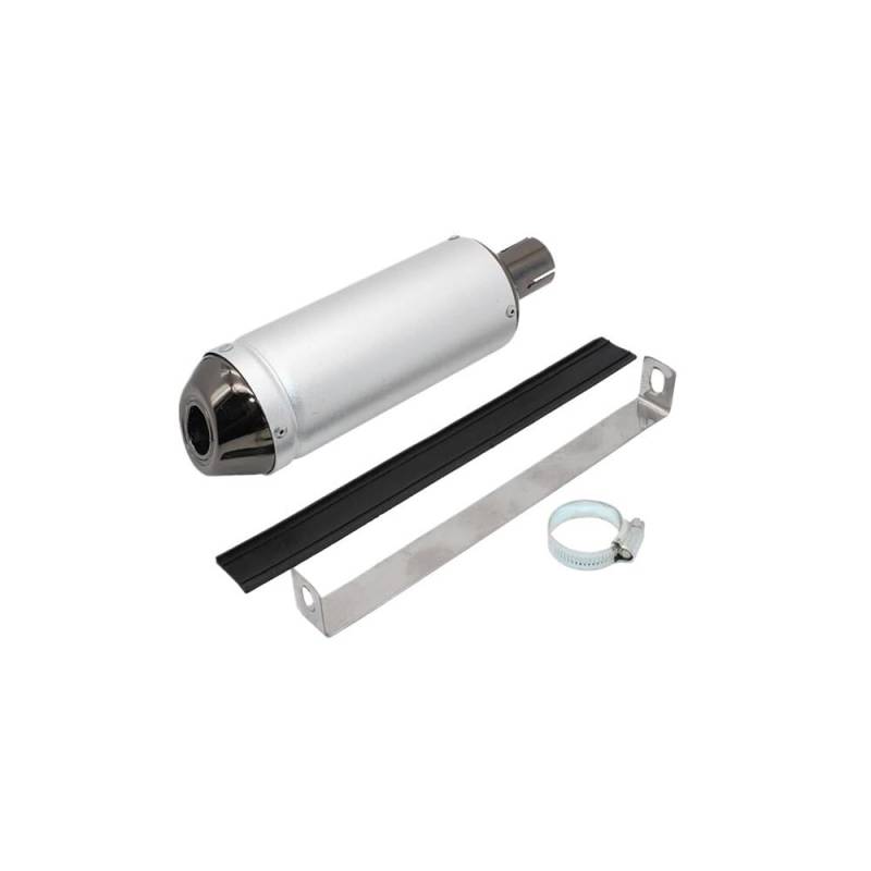 Motorrad Auspuff Schalldämpfer Auspuffrohr Für Motorrad-Schalldämpfersysteme Schalldämpfer Universal Für 125ccm 150ccm Motorrad 28mm Motorrad-Schalldämpfer-Auspuffrohr von YNGHWU