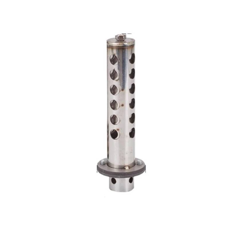 Motorrad Auspuff Schalldämpfer Auspuffrohr Universal-Motorrad-Auspuffrohr Einstellbarer Schalldämpfer 48 Mm 51 Mm Motorrad-Auspuffrohr von YNGHWU
