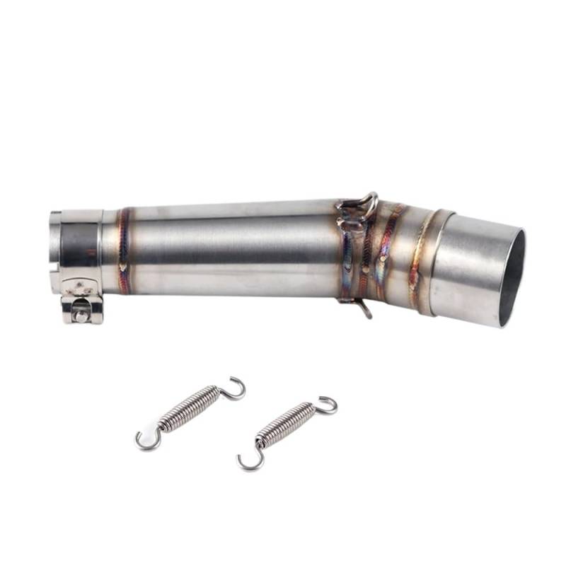 Motorrad Auspuff Schalldämpfer Auspuffschalldämpfer Vollschlupf-Auspuffrohr Für NC700 NC750X NC750 NC700S 2012-2017 Motorrad-Auspuff-Mittelverbindungsrohr von YNGHWU