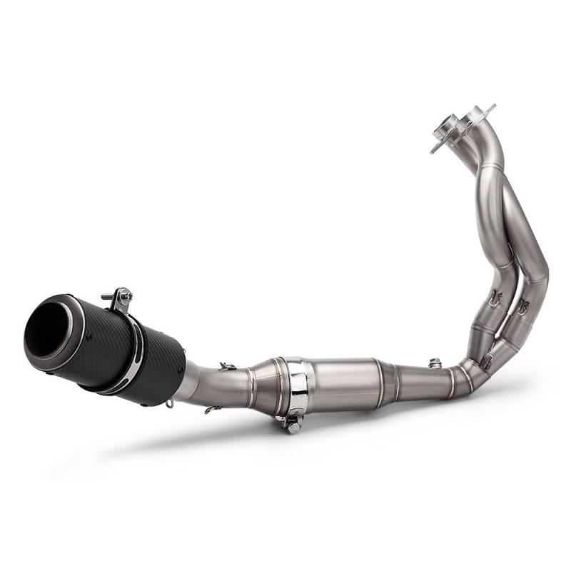Motorrad Auspuff Schalldämpfer Auspuffschalldämpfersensor Vorderes Mittleres Verbindungsrohr Für ER6N Und 650 Z650 Für NI&nja 650 Von 2023 Bis 2025 von YNGHWU