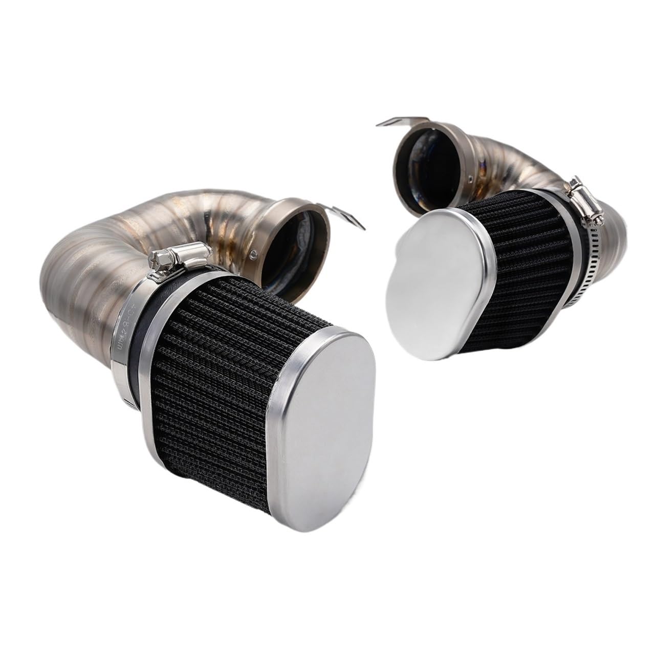 Motorrad Auspuff Schalldämpfer Für Bobber Motorrad-Auspuffsystem-Ansaugrohr-Modifikation Motor-Hitzeschild-Auspuffrohr-Schalldämpfer-Auspuffrohr-Düse Motorrad Auspuff Schalldämpfer Für Bobber Motorrad-Auspuffsystem-Ansaugrohr-Modifikation Motor-Hitzeschild-Auspuffrohr-Schalldämpfer-Auspuffrohr-Düse von YNGHWU