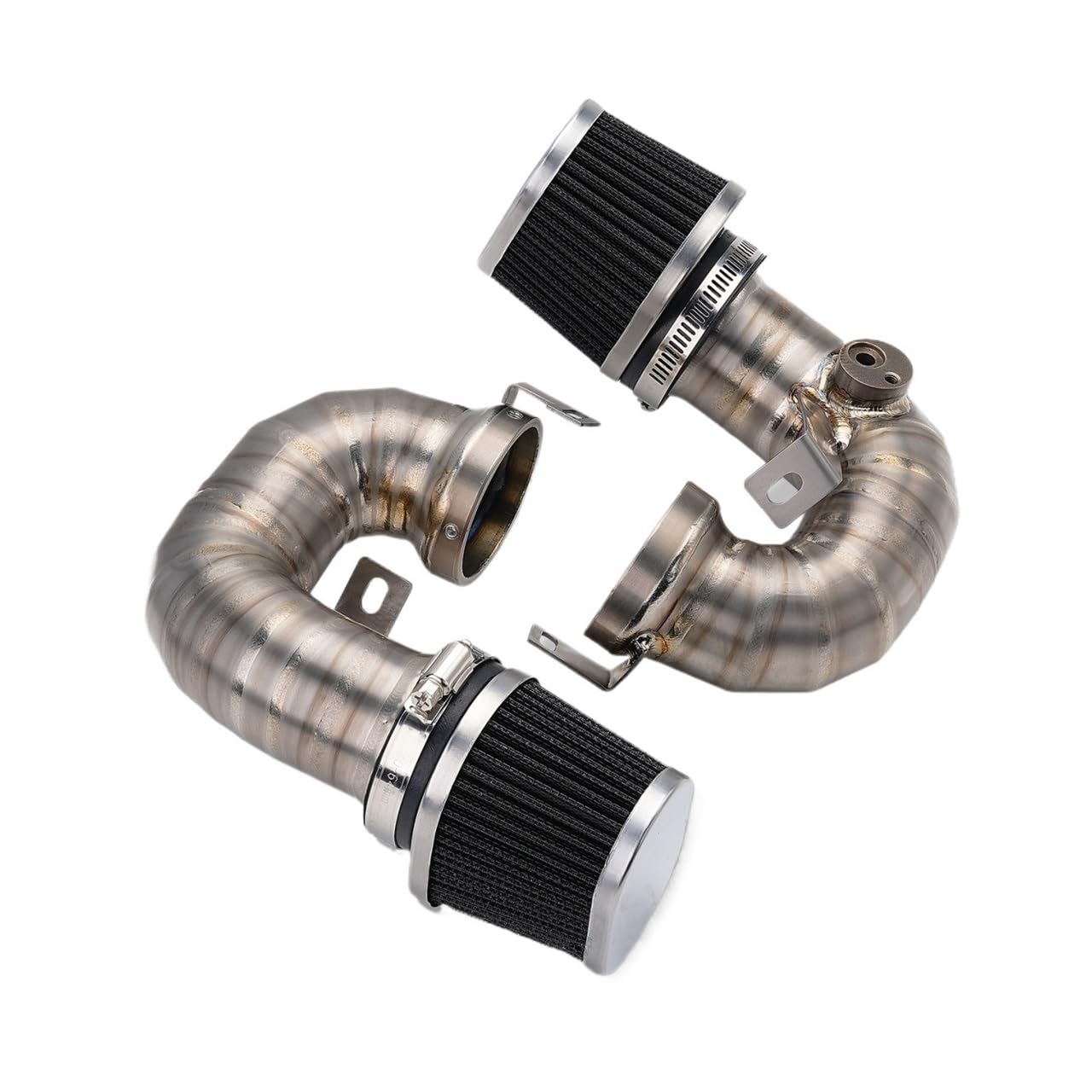 Motorrad Auspuff Schalldämpfer Für Bobber Motorrad-Auspuffsystem-Ansaugrohr-Modifikation Motor-Hitzeschild-Auspuffrohr-Schalldämpfer-Auspuffrohr-Düse Motorrad Auspuff Schalldämpfer Für Bobber Motorrad-Auspuffsystem-Ansaugrohr-Modifikation Motor-Hitzeschild-Auspuffrohr-Schalldämpfer-Auspuffrohr-Düse von YNGHWU