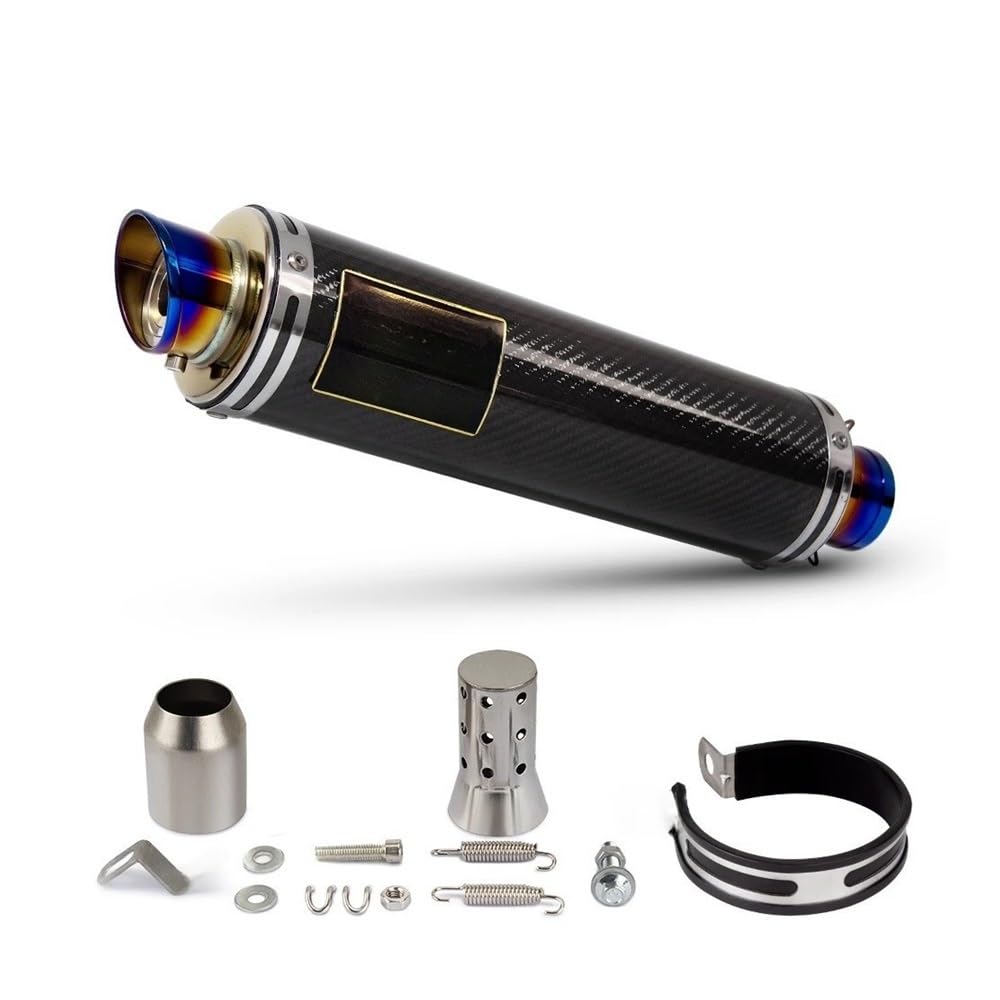 Motorrad Auspuff Schalldämpfer Für Hurricane GP-89 752s Fz150 R3 Mt07 502x Rc250 Msx125 Zx4r Tmax Motorrad Auspuff Endrohr Pleuelstange Motorrad Auspuff Schalldämpfer Für Hurricane GP-89 752s Fz150 R3 Mt07 502x Rc250 Msx125 Zx4r Tmax Motorrad Auspuff Endrohr Pleuelstange von YNGHWU