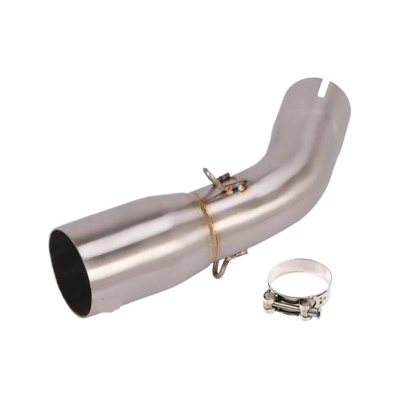 Motorrad Auspuff Schalldämpfer Für SV650 SV650X SV650S 2003-2020 2021 2022 Motorradauspuff Escape Modifiziertes Mittelverbindungsrohr Anschluss 51mm Schalldämpfer von YNGHWU