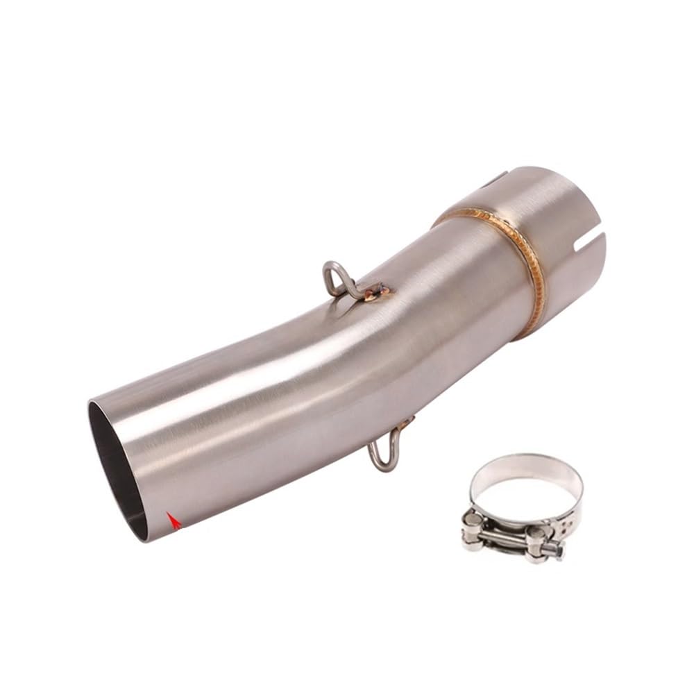 Motorrad Auspuff Schalldämpfer Für SV650 SV650X SV650S 2003-2020 2021 2022 Motorradauspuff Escape Modifiziertes Mittelverbindungsrohr Anschluss 51mm Schalldämpfer Motorrad Auspuff Schalldämpfer Für SV650 SV650X SV650S 2003-2020 2021 2022 Motorradauspuff Escape Modifiziertes Mittelverbindungsrohr Anschluss 51mm Schalldämpfer von YNGHWU
