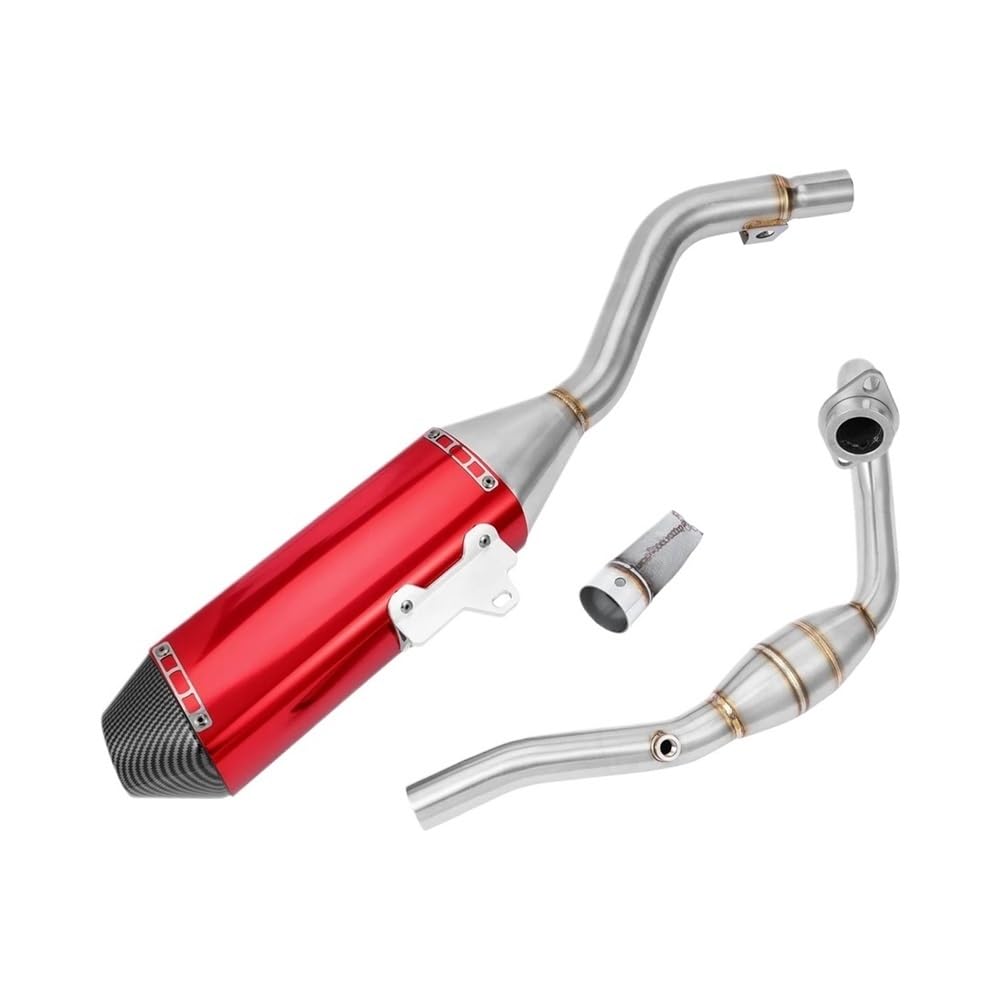 Motorrad Auspuff Schalldämpfer Kompletter Slip-On-Schalldämpfer Für Motorräder, Auspuffrohr, Schalldämpferrohr Für Motorräder, Für CRF300L 2021–2023 Motorrad Auspuff Schalldämpfer Kompletter Slip-On-Schalldämpfer Für Motorräder, Auspuffrohr, Schalldämpferrohr Für Motorräder, Für CRF300L 2021–2023 von YNGHWU