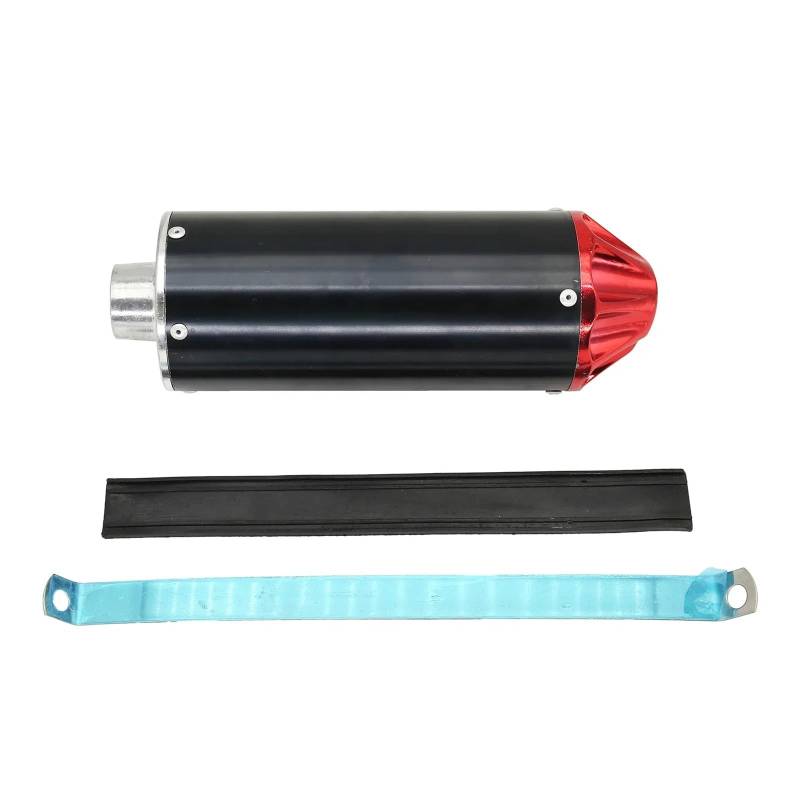 Motorrad Auspuff Schalldämpfer Motorrad 28mm Schalldämpfer Auspuffrohrklemme Motorrad Auspuff Schalldämpfer Motorrad Auspuffrohr FÜR 110 125cc 150cc von YNGHWU