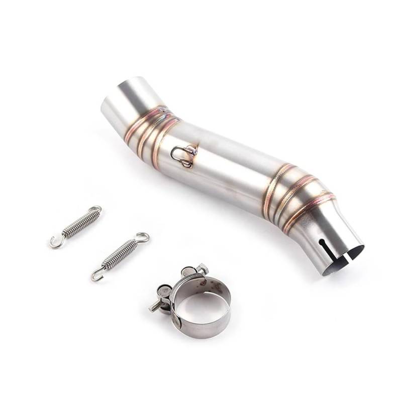 Motorrad Auspuff Schalldämpfer Motorrad Auspuff Kontakt Mittelrohrverbinder Auspuffrohr Führungsplatte Für CBR500R CBR 300 CBR300 2012-2015 Schalldämpfer von YNGHWU