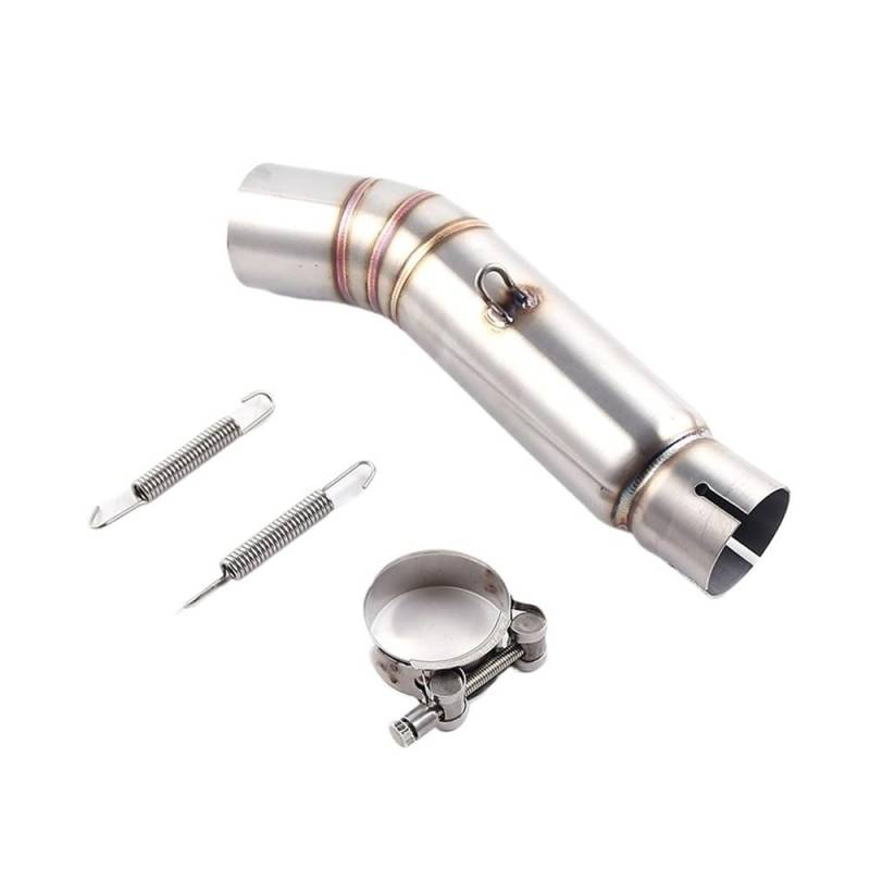 Motorrad Auspuff Schalldämpfer Motorrad Auspuff Kontakt Mittelrohrverbinder Auspuffrohr Führungsplatte Für CBR500R CBR 300 CBR300 2012-2015 Schalldämpfer von YNGHWU