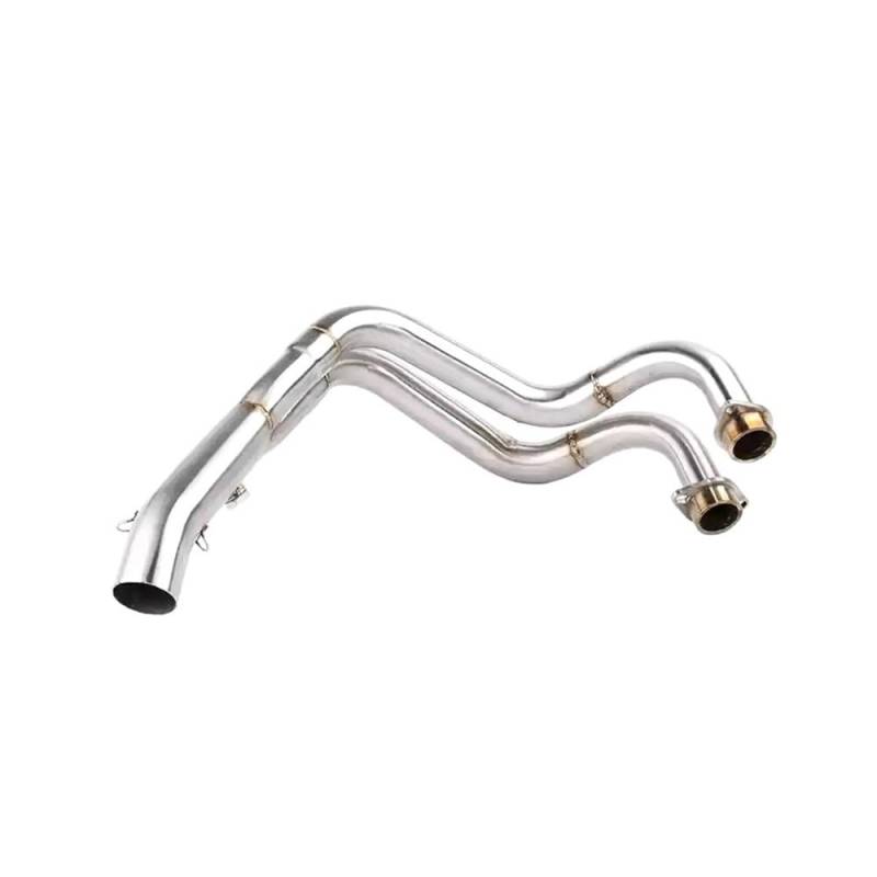 Motorrad Auspuff Schalldämpfer Motorrad Auspuff Voll FÜR MT07 Mt-07 2014-2023 Motorrad Schalldämpfer Auspuffrohr Motorrad Auspuff von YNGHWU