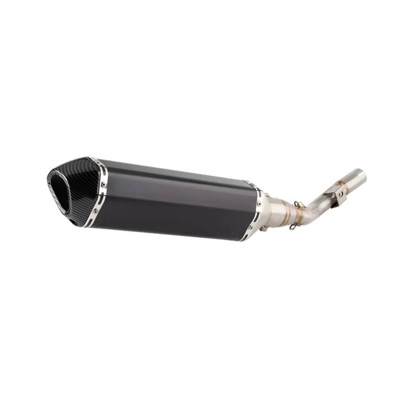Motorrad Auspuff Schalldämpfer Motorrad-Auspuffanlage Schalldämpfer Für KLX230L KLX230R 2020-2023 KLX230 Auspuff Mit Verbindungsrohr Schalldämpfer Auspuff von YNGHWU