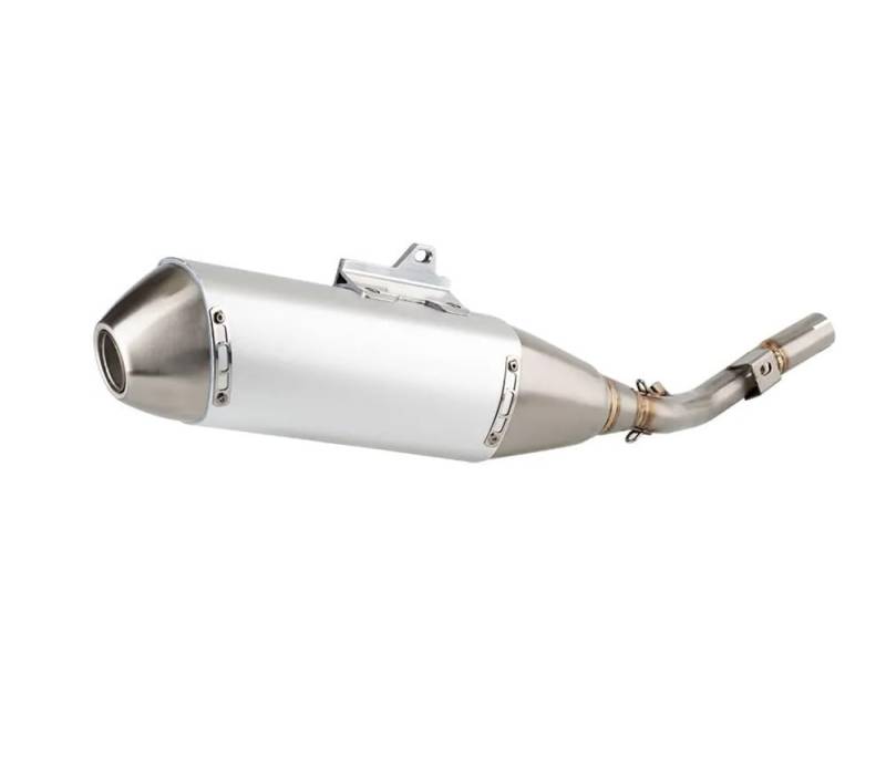 Motorrad Auspuff Schalldämpfer Motorrad-Auspuffanlage Schalldämpfer Für KLX230L KLX230R 2020-2023 KLX230 Auspuff Mit Verbindungsrohr Schalldämpfer Auspuff von YNGHWU