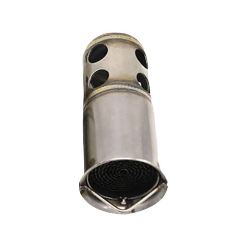 Motorrad Auspuff Schalldämpfer Motorrad-Auspuffrohr-Rauschunterdrückung 51/60 Mm Schalldämpfer Motorrad-Schalldämpfer Schalldämpfer Schallwand Motorrad-Auspuffrohr von YNGHWU