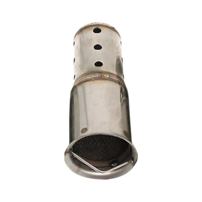 Motorrad Auspuff Schalldämpfer Motorrad-Auspuffrohr-Rauschunterdrückung 51/60 Mm Schalldämpfer Motorrad-Schalldämpfer Schalldämpfer Schallwand Motorrad-Auspuffrohr von YNGHWU