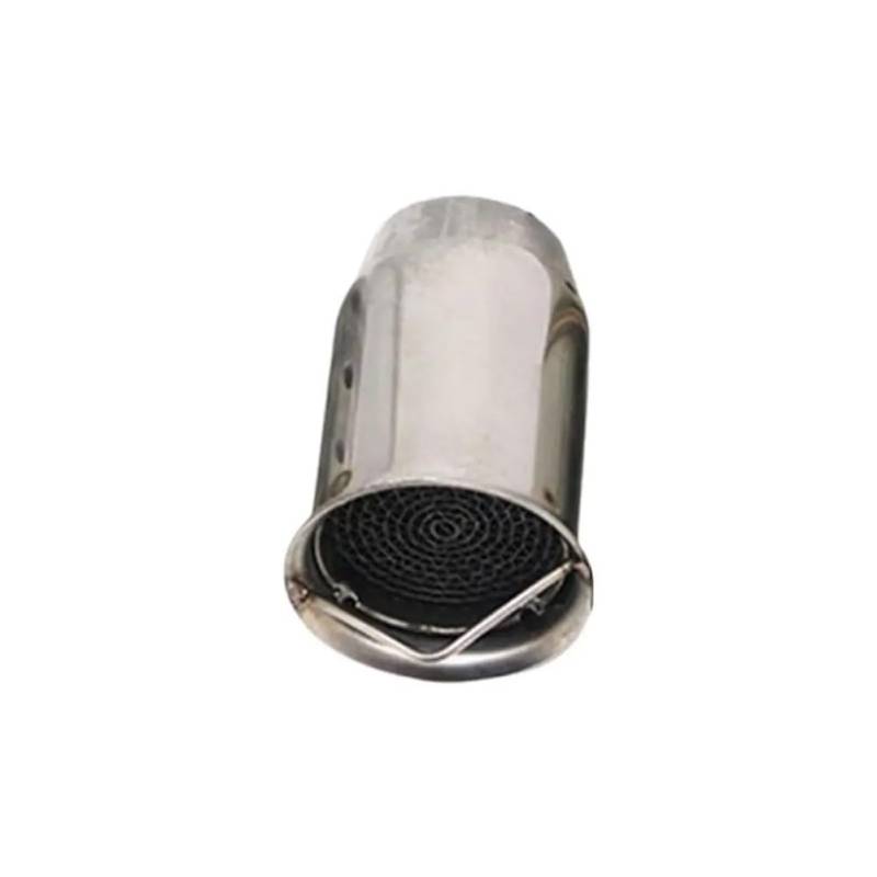 Motorrad Auspuff Schalldämpfer Motorrad-Auspuffrohr-Rauschunterdrückung 51/60 Mm Schalldämpfer Motorrad-Schalldämpfer Schalldämpfer Schallwand Motorrad-Auspuffrohr von YNGHWU