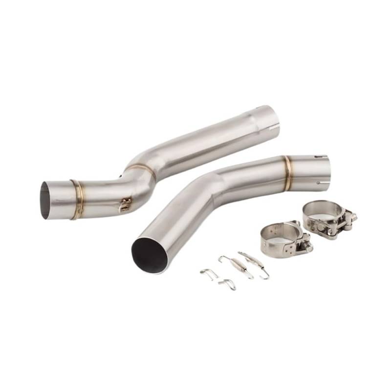 Motorrad Auspuff Schalldämpfer Motorrad-Auspuffverbindungsrohr Für CBR600 CBR600RR F5 2005–2017 CBR600RR Auspuffschalldämpfer Auspuff Mittelverbindungsrohr Flucht von YNGHWU
