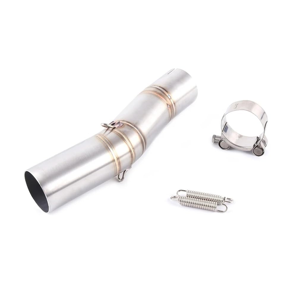 Motorrad Auspuff Schalldämpfer Motorradauspuff Flucht Für GSXR K6 K7 Auspuff Schalldämpfer Mittelverbindungsrohr Motorradauspuff Schalldämpfer Motorrad Auspuff Schalldämpfer Motorradauspuff Flucht Für GSXR K6 K7 Auspuff Schalldämpfer Mittelverbindungsrohr Motorradauspuff Schalldämpfer von YNGHWU