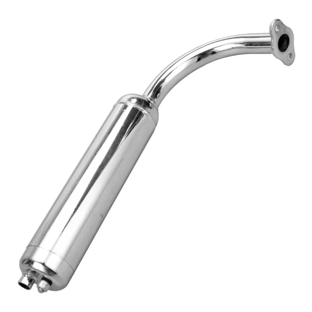Motorrad Auspuff Schalldämpfer Motorradzubehör 2-Takt Für 50CC-80CC Auspuffrohr Schalldämpfer Motorradauspuffrohr Mittelteil Verbindungsrohr Motorrad Auspuff Schalldämpfer Motorradzubehör 2-Takt Für 50CC-80CC Auspuffrohr Schalldämpfer Motorradauspuffrohr Mittelteil Verbindungsrohr von YNGHWU