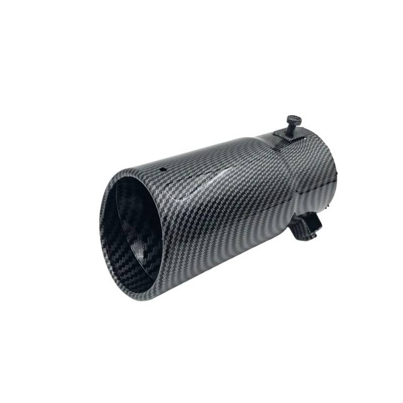 Motorrad Auspuff Schalldämpfer Motorradzubehör Universal 70mm 76mm Auspuff Endschalldämpfer Spitze Auspuffspitzen Rohr Motorrad Auspuff Schalldämpfer Schallwand von YNGHWU